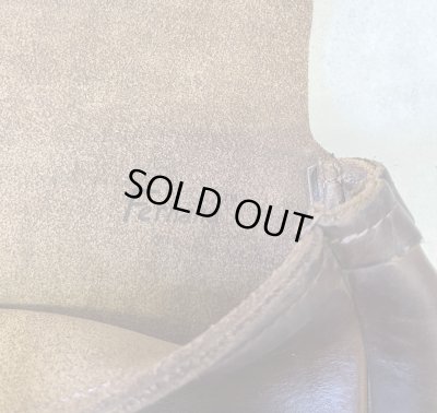 画像3: FERNAND LEATHER "HORIZONTAL LATCH CLUTCH BAG" レザー クラッチバッグ ブラウン USA製 (VINTAGE)