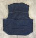 画像4: 80'S CARHARTT 裏地ボア デニムベスト インディゴ USA製 (VINTAGE) (4)