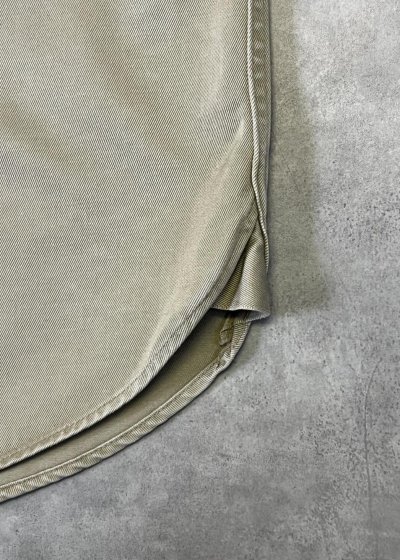 画像3: 50'S BIG MAC コットンツイル マチ付き 長袖 ワークシャツ ベージュ (VINTAGE)