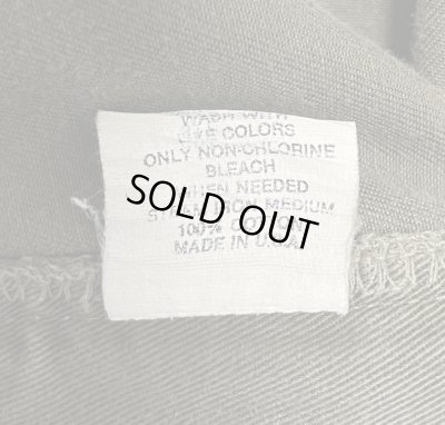 画像3: 90'S RALPH LAUREN "ボックスロゴ" ツープリーツ チノパンツ オリーブ USA製 (VINTAGE)