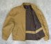 画像3: 70'S SEARS チンスト付き スタンドカラー ドリズラージャケット TALONジップ ライトブラウン (VINTAGE) (3)