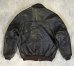 画像5: 90'S LL Bean "A-2" レザー フライトジャケット ダークブラウン USA製 (VINTAGE) (5)