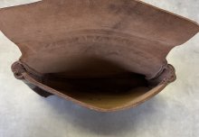 他の写真2: FERNAND LEATHER "HORIZONTAL LATCH CLUTCH BAG" レザー クラッチバッグ ブラウン USA製 (VINTAGE)