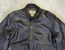 他の写真1: 90'S LL Bean "A-2" レザー フライトジャケット ダークブラウン USA製 (VINTAGE)