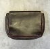 画像4: FERNAND LEATHER "HORIZONTAL LATCH CLUTCH BAG" レザー クラッチバッグ ブラウン USA製 (VINTAGE) (4)