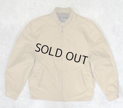 画像1: 70'S SEARS チンスト付き スタンドカラー ドリズラージャケット TALONジップ ライトブラウン (VINTAGE)