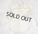 50'S BIG MAC コットンツイル マチ付き 長袖 ワークシャツ ベージュ (VINTAGE)