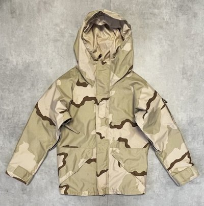 画像1: アメリカ軍 US ARMY ECWCS "GEN1後期モデル" GORE-TEX パーカー デザートカモ S-SHORT (VINTAGE)