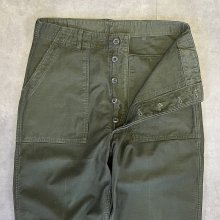 他の写真1: 70'S アメリカ軍 US ARMY "OG107" コットンサテン ベイカーパンツ ミリタリーグリーン (VINTAGE)