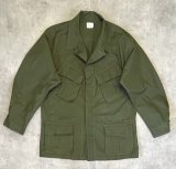 60'S アメリカ軍 US ARMY "JUNGLE FATIGUE" リップストップ ファティーグジャケット L-SHORT (DEADSTOCK)