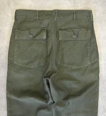 他の写真3: 70'S アメリカ軍 US ARMY "OG107" コットンサテン ベイカーパンツ ミリタリーグリーン (VINTAGE)