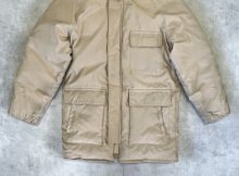 他の写真3: 80'S SCHOTT NYC コヨーテファー付きフード ダウンジャケット ベージュ USA製 (VINTAGE)