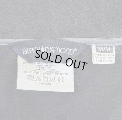 画像2: BLACK DIAMOND 裏地マイクロフリース ソフトシェルジャケット ブラック (VINTAGE)