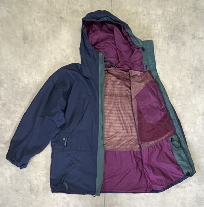 画像3: 90'S PATAGONIA "GUIDE SHELL JACKET" 雪無しタグ ナイロン シェルジャケット ネイビー (VINTAGE)