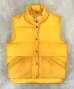 画像1: 90'S LL Bean グースダウン ダウンベスト イエロー (VINTAGE) (1)