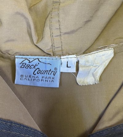 画像2: 70'S BACK COUNTRY アノラックパーカー ベージュ (VINTAGE)