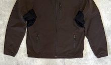 他の写真2: BLACK DIAMOND 裏地マイクロフリース ソフトシェルジャケット ブラウン/ブラック (VINTAGE)