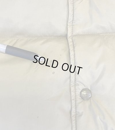 画像5: 90'S LL Bean グースダウン ダウンベスト タン (VINTAGE)