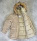 画像3: 80'S SCHOTT NYC コヨーテファー付きフード ダウンジャケット ベージュ USA製 (VINTAGE) (3)