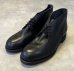 画像1: 80'S アメリカ軍 US NAVY "ADDISON SHOE CO製" スチールトゥ レザー チャッカブーツ ブラック (DEADSTOCK) (1)