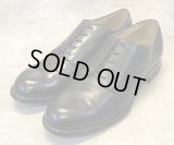 80'S アメリカ軍 US NAVY "CRADDOCK TERRY製" レザーソール サービスシューズ (VINTAGE)