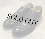 70'S アメリカ軍 US NAVY "HANOVER SHOE INC製" レザーソール サービスシューズ (VINTAGE)