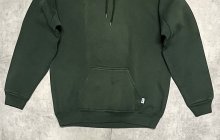 他の写真3: 90'S DISCUS ATHLETIC 脇の下ガゼット付き スウェット パーカー フェードグリーン USA製 (VINTAGE)