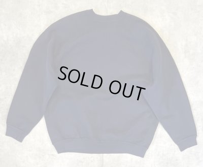 画像4: 80'S DISCUS ATHLETIC 脇の下ガゼット付き ラグランスリーブ スウェットシャツ ネイビー USA製 (VINTAGE)