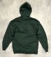 画像4: 90'S PLUMA 裏サーマル ダブルフェイス スウェットパーカー アルミジップ ダークグリーン (VINTAGE) (4)