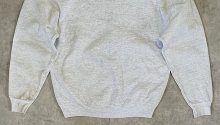 他の写真3: 90'S FRUIT OF THE LOOM クルーネック ヘビーウエイト スウェットシャツ アッシュグレー USA製 (VINTAGE)