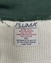 画像3: 90'S PLUMA 裏サーマル ダブルフェイス スウェットパーカー アルミジップ ダークグリーン (VINTAGE) (3)