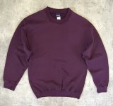 90'S HONORS クルーネック スウェットシャツ ワインレッド USA製 (VINTAGE)