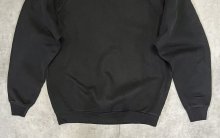 他の写真3: 90'S HANES HERWAY ラグランスリーブ スウェットシャツ ブラック USA製 (VINTAGE)