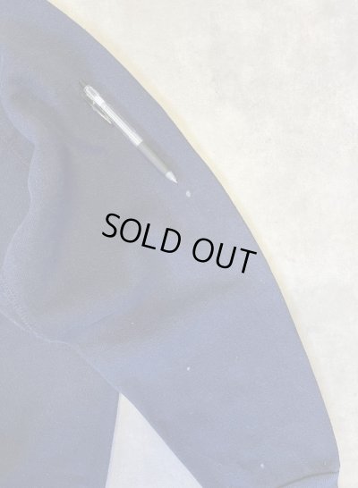 画像6: 80'S DISCUS ATHLETIC 脇の下ガゼット付き ラグランスリーブ スウェットシャツ ネイビー USA製 (VINTAGE)