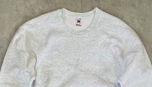 他の写真1: 90'S FRUIT OF THE LOOM クルーネック ヘビーウエイト スウェットシャツ アッシュグレー USA製 (VINTAGE)