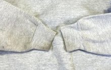 他の写真2: 90'S FRUIT OF THE LOOM クルーネック ヘビーウエイト スウェットシャツ アッシュグレー USA製 (VINTAGE)
