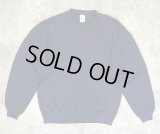 80'S JERZEES クルーネック スウェットシャツ ネイビー USA製 (VINTAGE)