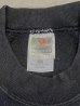 画像2: 90'S FRUIT OF THE LOOM ラグランスリーブ スウェットシャツ ブラック USA製 (VINTAGE) (2)