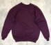 画像3: 80'S HANES ラグランスリーブ スウェットシャツ ダークワインレッド USA製 (VINTAGE) (3)