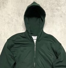 他の写真1: 90'S PLUMA 裏サーマル ダブルフェイス スウェットパーカー アルミジップ ダークグリーン (VINTAGE)