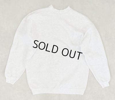 画像3: 90'S UNKNOWN クルーネック スウェットシャツ アッシュグレー USA製 (VINTAGE)