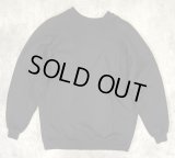 90'S HANES HERWAY ラグランスリーブ スウェットシャツ ブラック USA製 (VINTAGE)