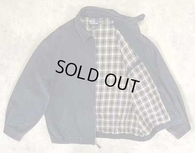 画像4: 90'S RALPH LAUREN チンスト付き ドリズラージャケット ネイビー (VINTAGE)