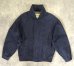 画像1: 90'S EDDIE BAUER 白タグ コットン ドリズラージャケット ネイビー (VINTAGE) (1)