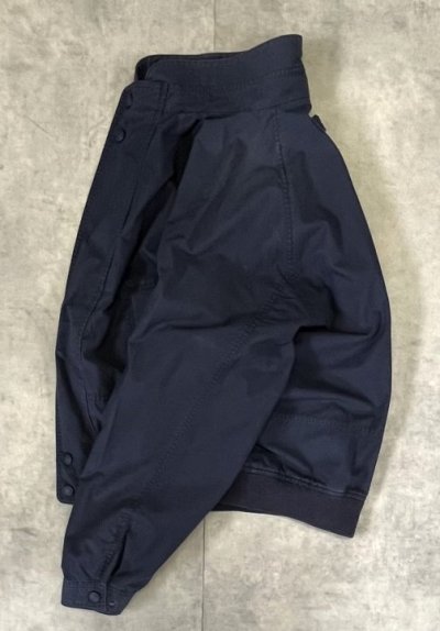 画像4: 90'S EDDIE BAUER 白タグ コットン ドリズラージャケット ネイビー (VINTAGE)