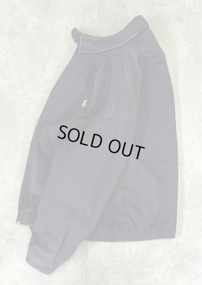 画像5: 90'S RALPH LAUREN チンスト付き ドリズラージャケット ネイビー (VINTAGE)