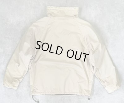 画像5: 00'S J.CREW 旧タグ コットン/ナイロン 裏地フリース アノラック ベージュ (VINTAGE)