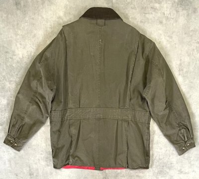 画像5: 00'S ORVIS 襟コーデュロイ ハンティングジャケット オリーブ (VINTAGE)