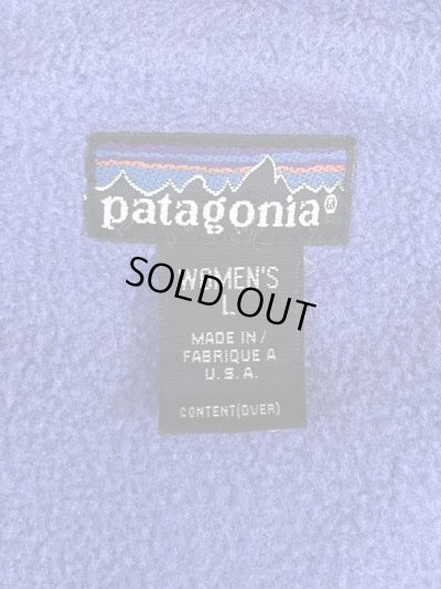 画像2: 80'S PATAGONIA ”SOFT SHELL CAPILENE JACKET" 旧タグ 裏地フリース ソフトシェルジャケット ネイビー USA製 (VINTAGE)