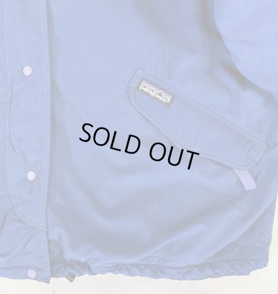 画像4: 80'S PATAGONIA ”SOFT SHELL CAPILENE JACKET" 旧タグ 裏地フリース ソフトシェルジャケット ネイビー USA製 (VINTAGE)